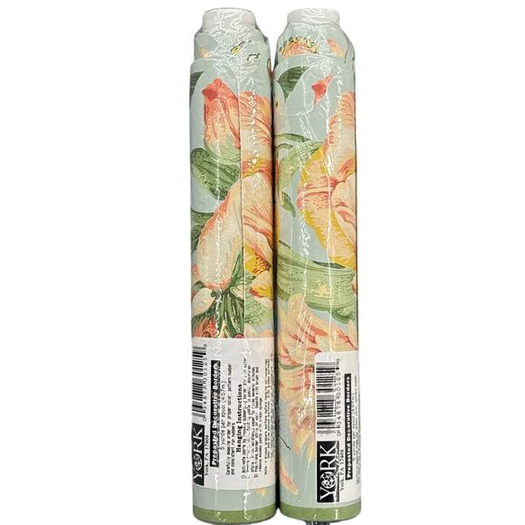 York Vintage Country Cottage Fairy Floral Wallpaper Border 2 Rolls / 10 yards - Picture 5 of 7